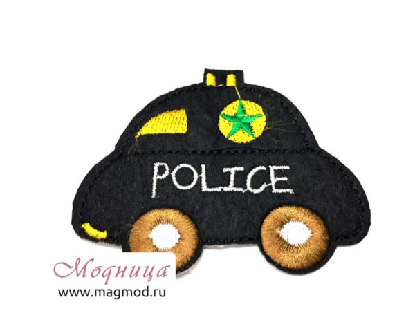 Термоаппликация Police декор мальчики фурнитура