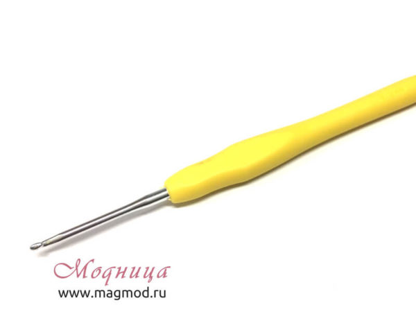 Крючок MAXWELL для вязания с резиновой ручкой 2,5 мм