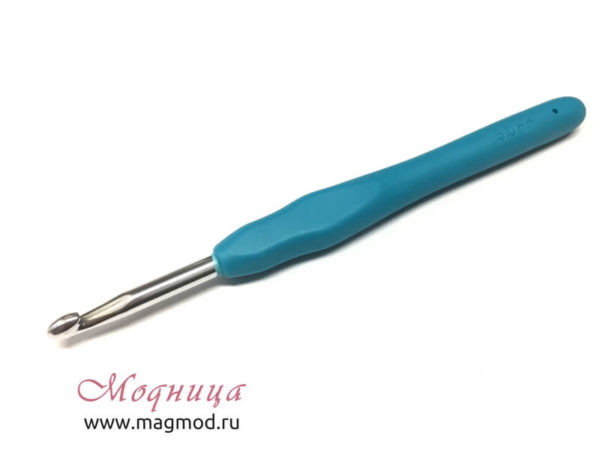 Крючок MAXWELL для вязания с резиновой ручкой 5 мм рукоделие екатеринбург