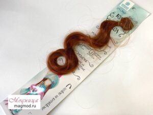 Волосы-трессы для кукол Кудри фурнитура для игрушек рукоделие модница екатеринбург