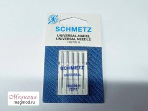 Иглы для бытовых швейных машин универсальные SCHMETZ №75 модница екатеринбург фурнитура